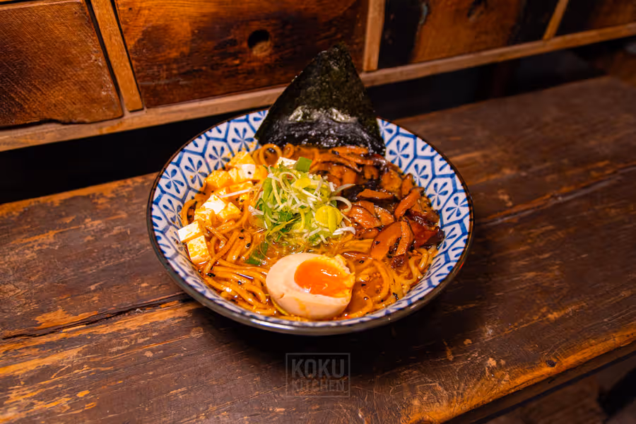 Vegetarian Curry Ramen