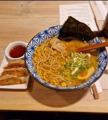 ramen and gyozas picture from customer review