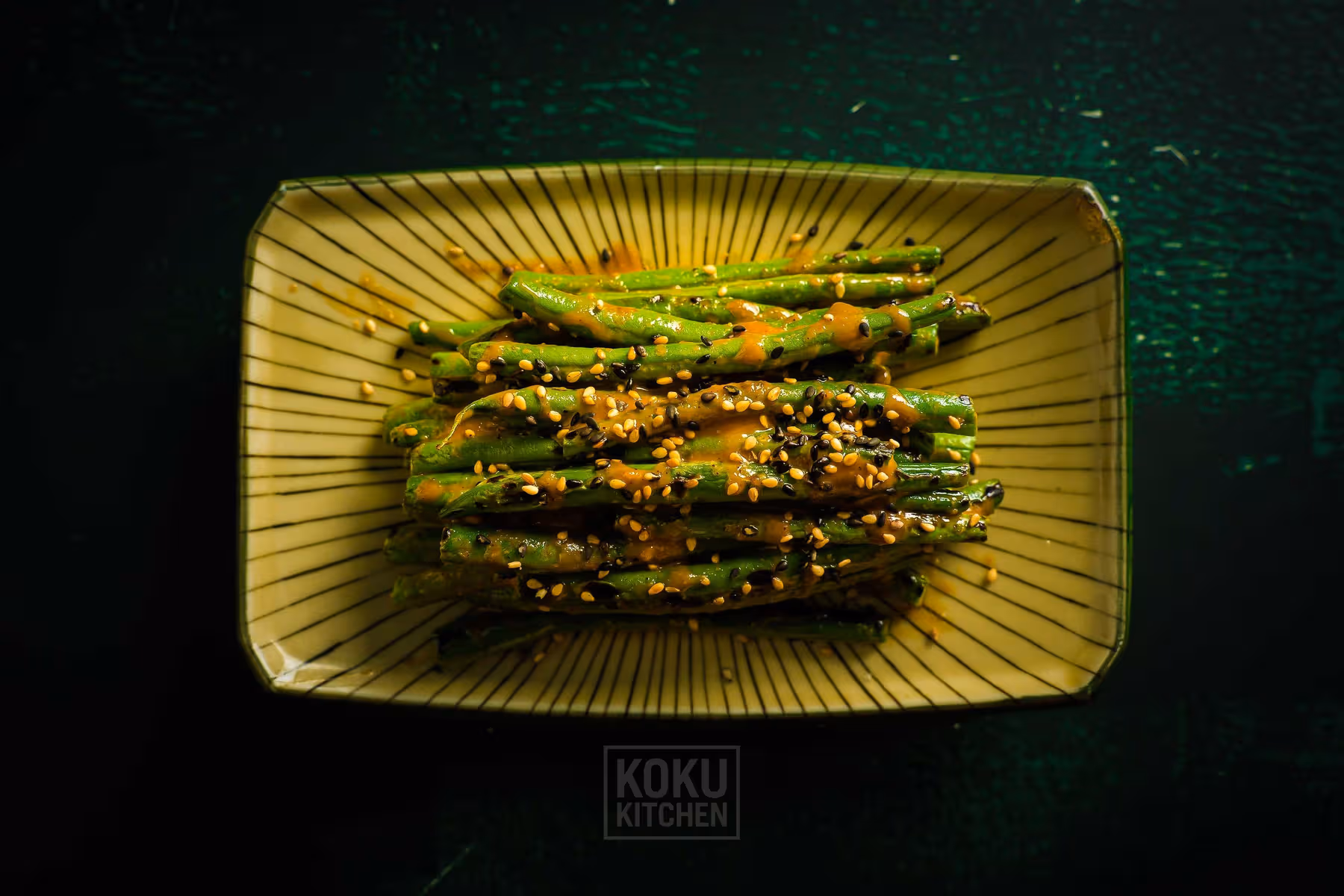 Crunchy Sesame Greens