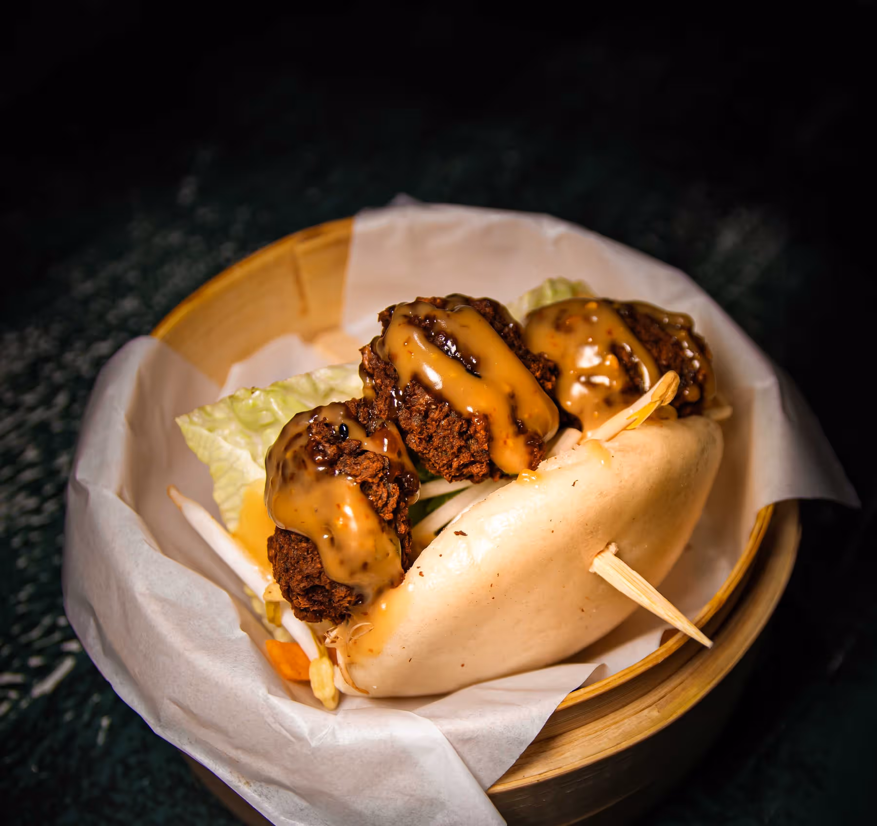 Heura Burger Bao