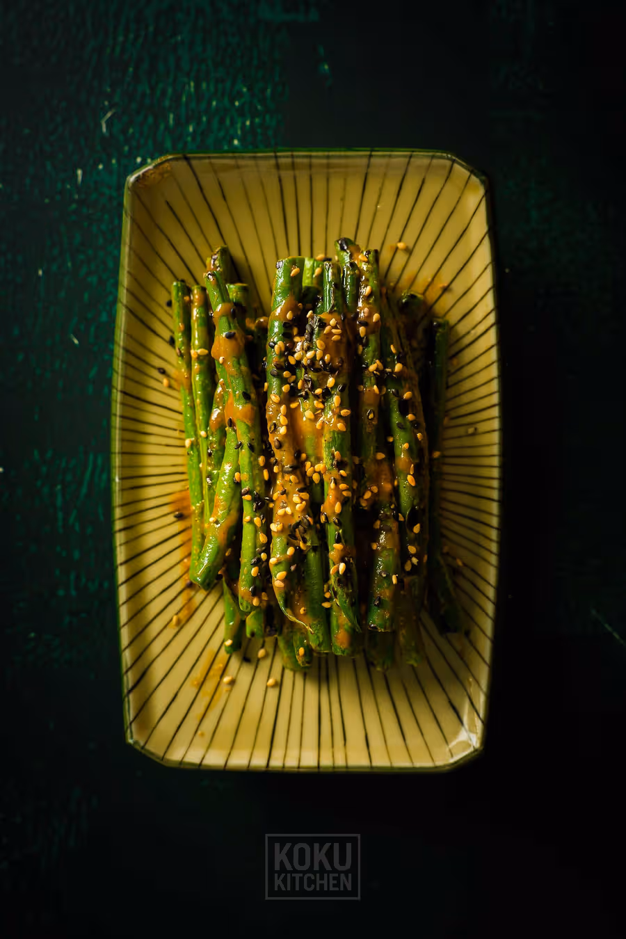 Crunchy Sesame Greens