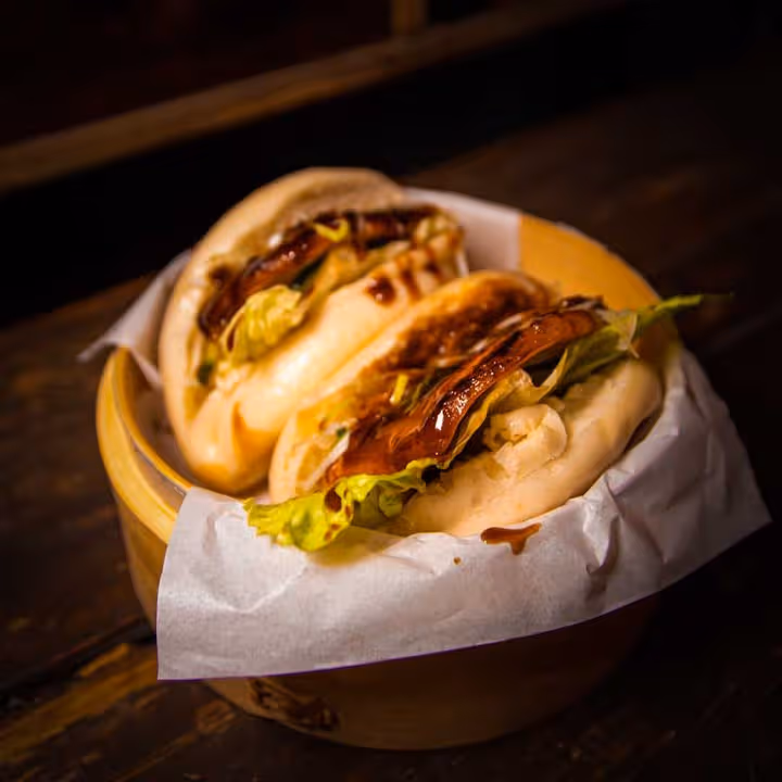 Classic pork bao (x2)