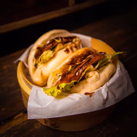 Classic pork bao (x2)