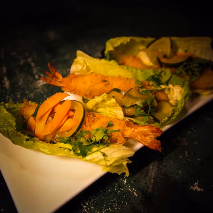 PANKO PRAWN TACO