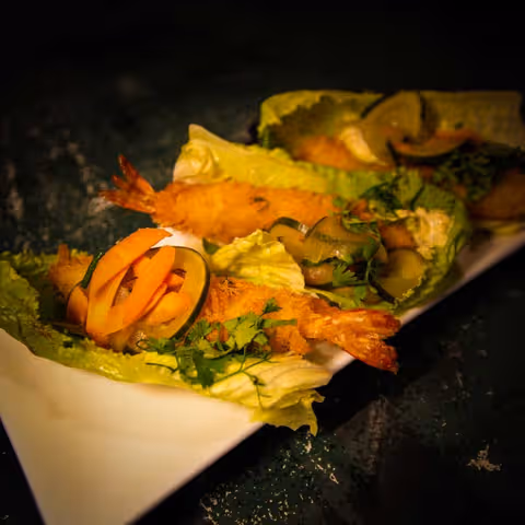 PANKO PRAWN TACO