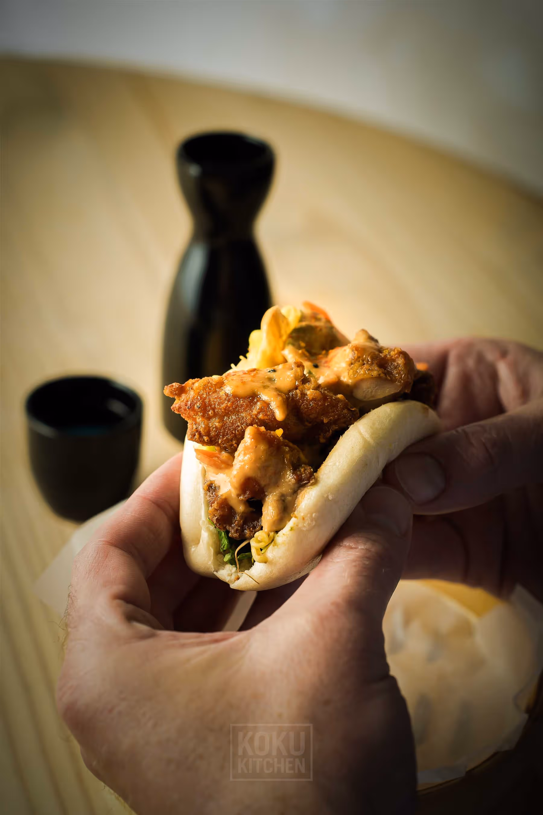 Angry Chicken Bao