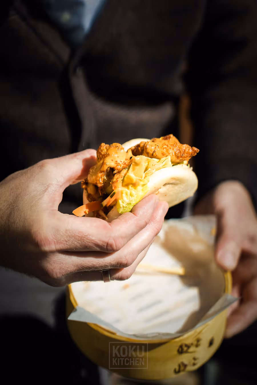 Angry Chicken Bao