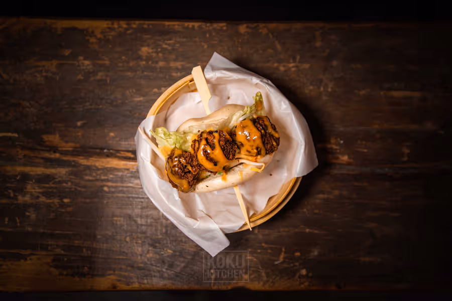 Heura Burger Bao