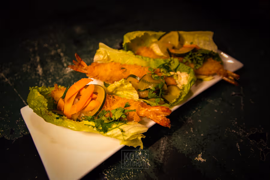 PANKO PRAWN TACO