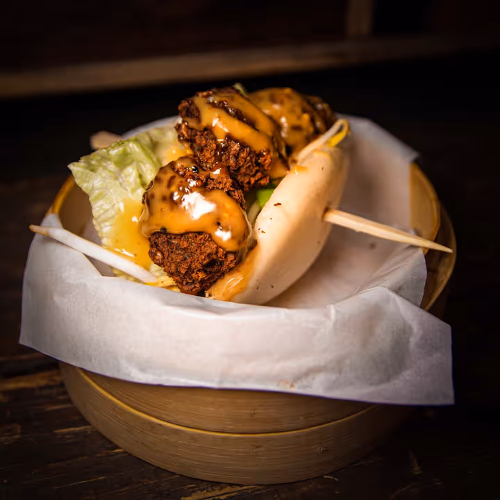 Heura Burger Bao