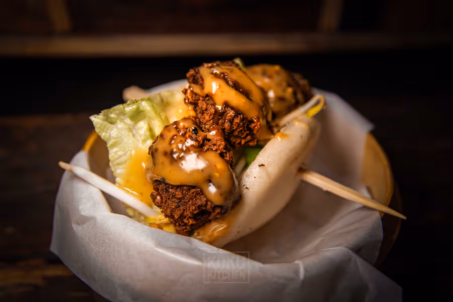 Heura Burger Bao